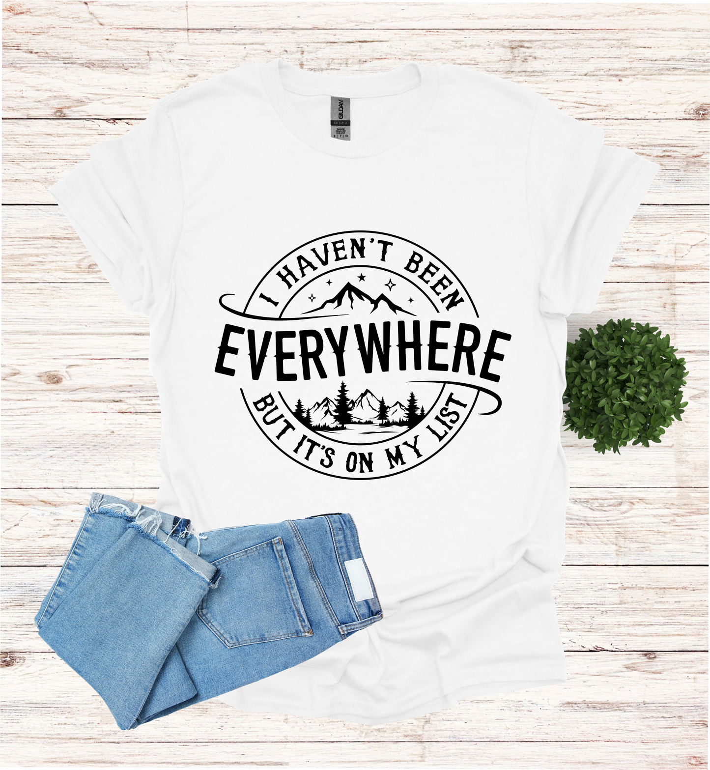 Haven't Been Everywhere but it's on My List T- Shirt